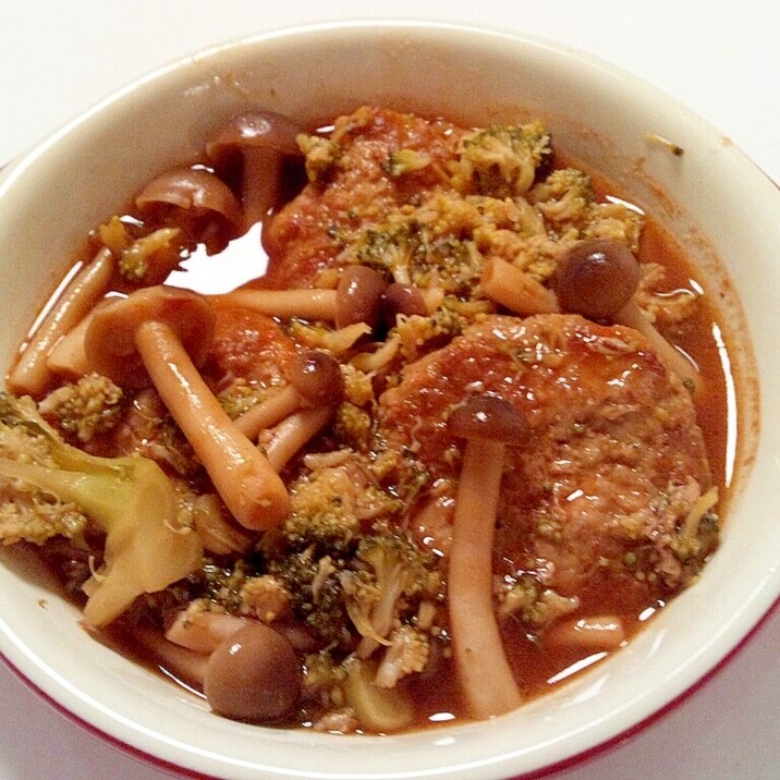 簡単 煮込みハンバーグ 光熱費節約